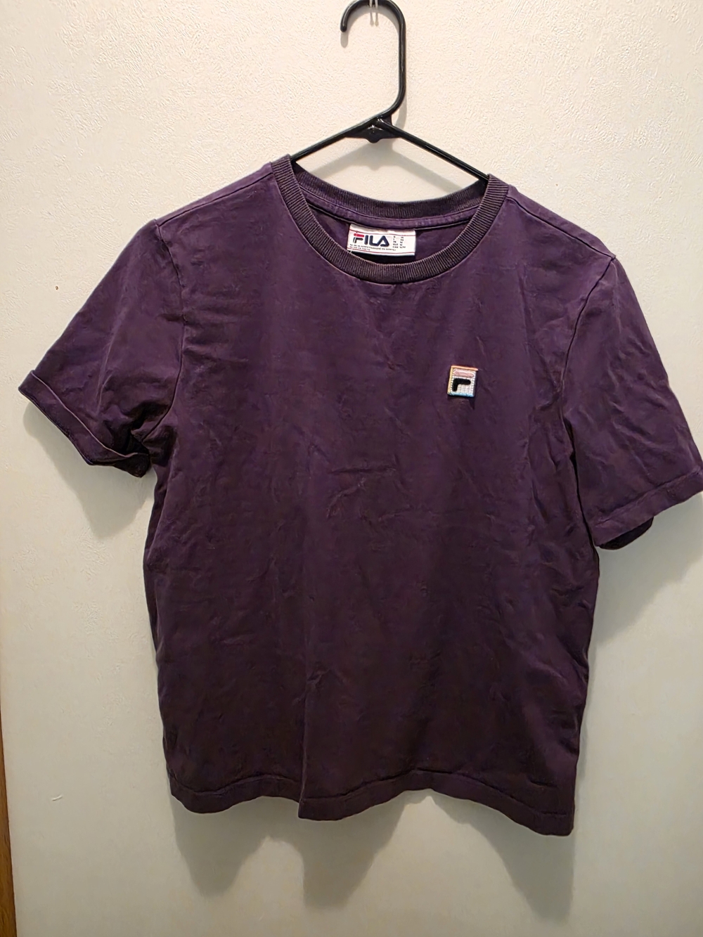 Fila Kids Purple Short Sleeve Logo Tee